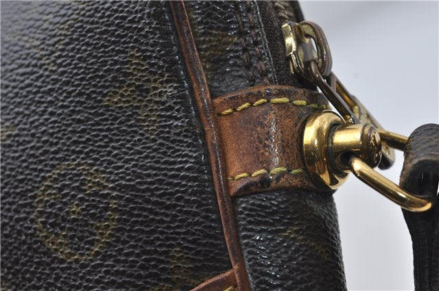 Auth Louis Vuitton Monogram Marly Dragonne PM Clutch Hand Bag M51827 LV 8517D