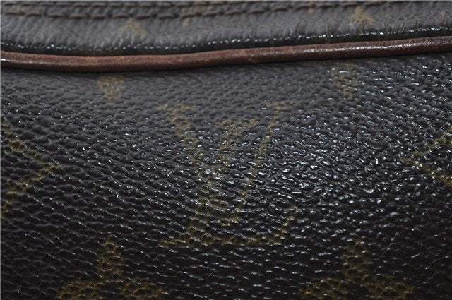 Auth Louis Vuitton Monogram Marly Dragonne PM Clutch Hand Bag M51827 LV 8517D