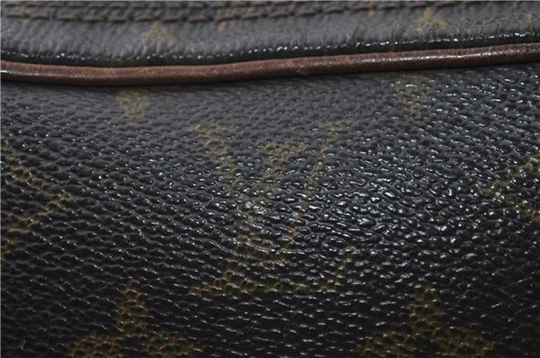 Auth Louis Vuitton Monogram Marly Dragonne PM Clutch Hand Bag M51827 LV 8517D