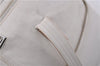 Authentic FENDI Shoulder Tote Bag Leather Ivory 8521C