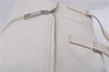 Authentic FENDI Shoulder Tote Bag Leather Ivory 8521C