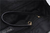 Authentic CHANEL New Travel Line Shoulder Tote Bag Nylon Leather Black 8528D