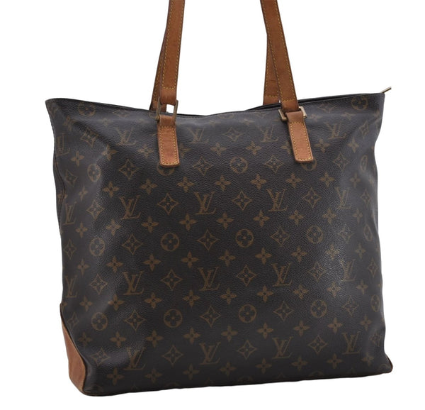 Authentic Louis Vuitton Monogram Cabas Mezzo Tote Bag M51151 LV 8531D