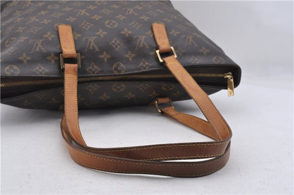 Authentic Louis Vuitton Monogram Cabas Mezzo Tote Bag M51151 LV 8531D