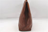 Authentic Salvatore Ferragamo Vara Leather Shoulder Tote Bag Brown SF 8533D