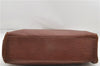 Authentic Salvatore Ferragamo Vara Leather Shoulder Tote Bag Brown SF 8533D