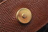 Authentic Salvatore Ferragamo Vara Leather Shoulder Tote Bag Brown SF 8533D