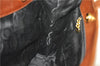 Authentic Salvatore Ferragamo Vara Leather Shoulder Tote Bag Brown SF 8533D