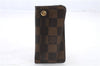 Authentic LOUIS VUITTON Damier Clochette PM Key Case N62661 LV 8536C