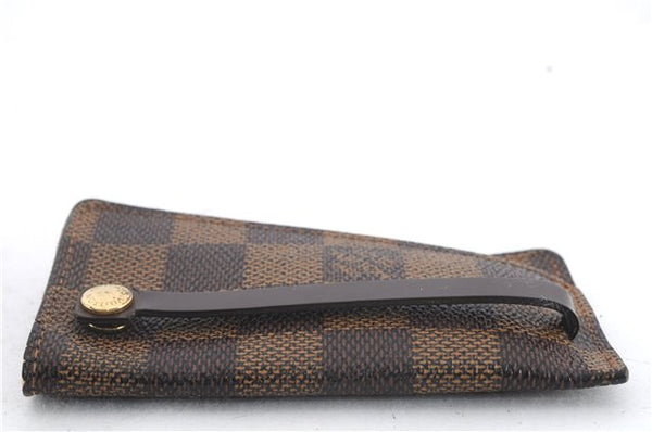 Authentic LOUIS VUITTON Damier Clochette PM Key Case N62661 LV 8536C