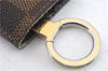 Authentic LOUIS VUITTON Damier Clochette PM Key Case N62661 LV 8536C