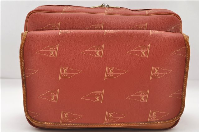 Louis Vuitton LV Cup Calvi Messenger Shoulder Cross Body Bag M80028 Red 8538D