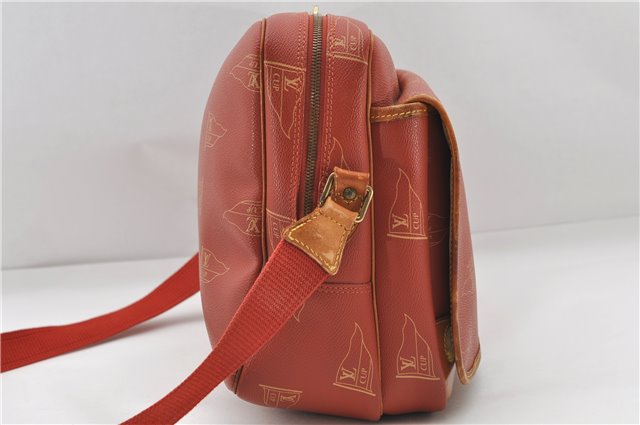 Louis Vuitton LV Cup Calvi Messenger Shoulder Cross Body Bag M80028 Red 8538D