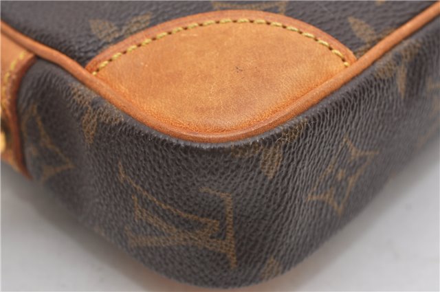 Authentic Louis Vuitton Monogram Marly Dragonne PM M51827 Clutch Hand Bag 8538F