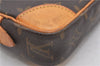 Authentic Louis Vuitton Monogram Marly Dragonne PM M51827 Clutch Hand Bag 8538F