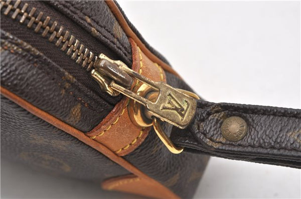 Authentic Louis Vuitton Monogram Marly Dragonne PM M51827 Clutch Hand Bag 8538F