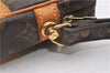 Authentic Louis Vuitton Monogram Marly Dragonne PM M51827 Clutch Hand Bag 8538F