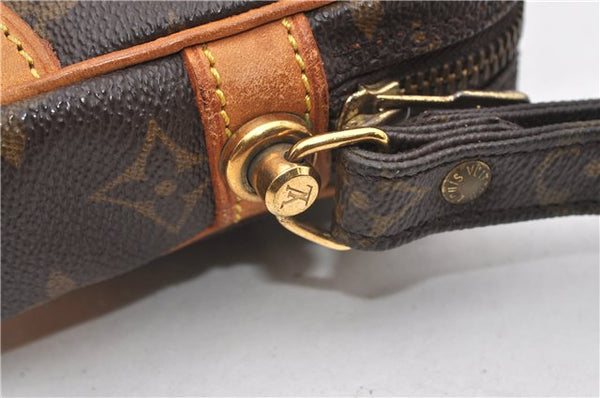 Authentic Louis Vuitton Monogram Marly Dragonne PM M51827 Clutch Hand Bag 8538F