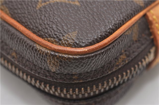 Authentic Louis Vuitton Monogram Marly Dragonne PM M51827 Clutch Hand Bag 8538F