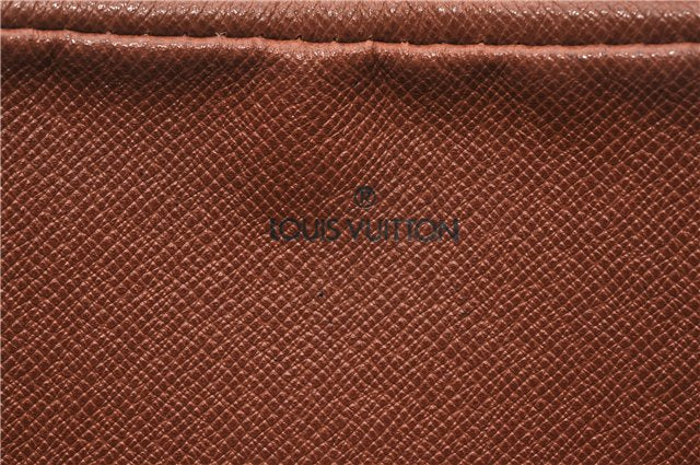 Authentic Louis Vuitton Monogram Marly Dragonne PM M51827 Clutch Hand Bag 8538F