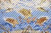 HERMES Pleats Scarf "La Vie Precieuse de la Mediterranee" Silk Blue Box 8539D