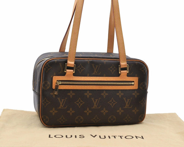 Authentic LOUIS VUITTON Monogram Cite MM Shoulder Hand Bag M51182 LV 8540A