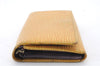 Auth LOUIS VUITTON Epi Porte Monnaie Billets Tresor Wallet M63509 Yellow 8540C