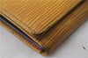 Auth LOUIS VUITTON Epi Porte Monnaie Billets Tresor Wallet M63509 Yellow 8540C