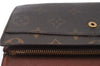 Auth LOUIS VUITTON Monogram Pochette Porte Monnaie Credit Wallet M61725 LV 8541C