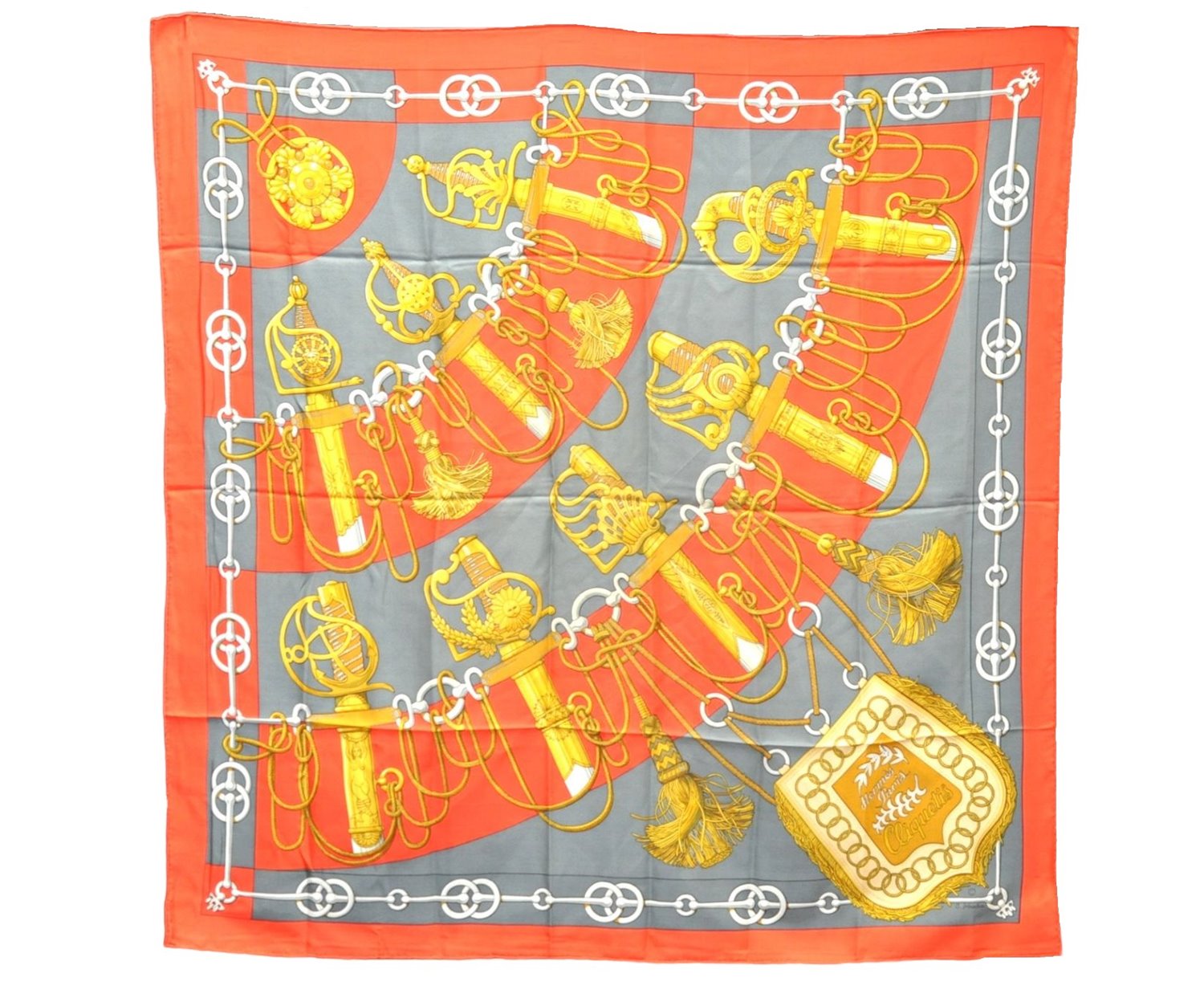 Authentic HERMES Carre 90 Scarf 