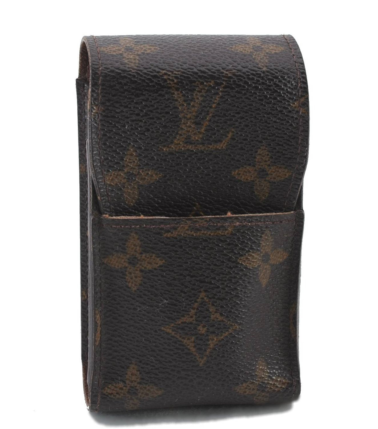 Authentic LOUIS VUITTON Monogram Etui Cigarette Case M63024 LV 8542C