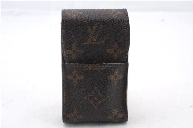 Authentic LOUIS VUITTON Monogram Etui Cigarette Case M63024 LV 8542C
