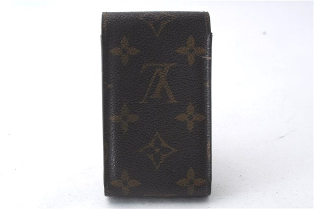 Authentic LOUIS VUITTON Monogram Etui Cigarette Case M63024 LV 8542C