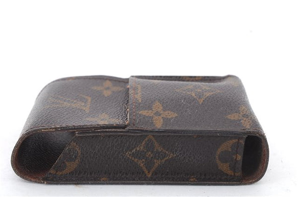 Authentic LOUIS VUITTON Monogram Etui Cigarette Case M63024 LV 8542C