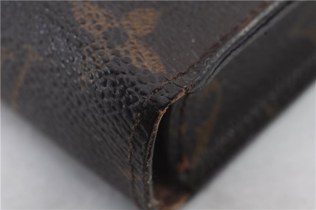 Authentic LOUIS VUITTON Monogram Etui Cigarette Case M63024 LV 8542C