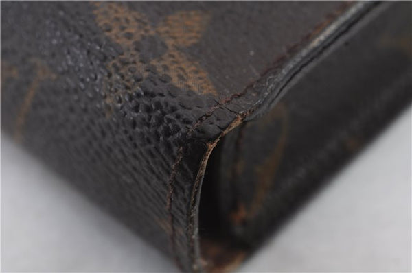 Authentic LOUIS VUITTON Monogram Etui Cigarette Case M63024 LV 8542C