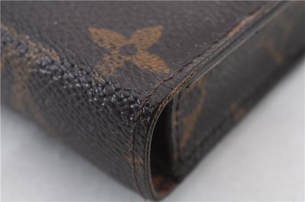 Authentic LOUIS VUITTON Monogram Etui Cigarette Case M63024 LV 8542C