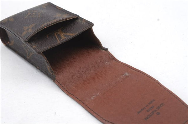 Authentic LOUIS VUITTON Monogram Etui Cigarette Case M63024 LV 8542C
