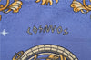 Authentic HERMES Petit Carre 40 Scarf Handkerchief "COSMOS" Silk Blue 8542D