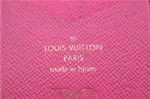 Authentic LOUIS VUITTON Monogram Folio Iphone 7 8 Case Pink M61906 LV 8543C