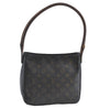 Authentic Louis Vuitton Monogram Looping MM Shoulder Tote Bag M51146 LV 8544B