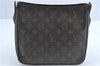 Authentic Louis Vuitton Monogram Looping MM Shoulder Tote Bag M51146 LV 8544B