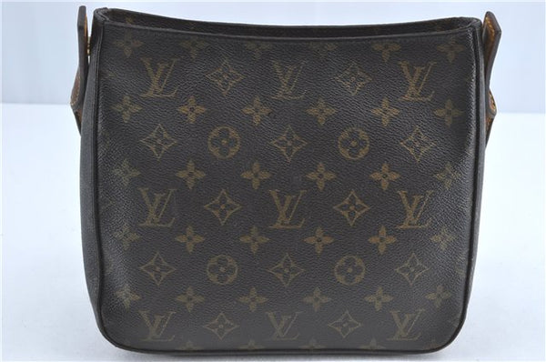 Authentic Louis Vuitton Monogram Looping MM Shoulder Tote Bag M51146 LV 8544B