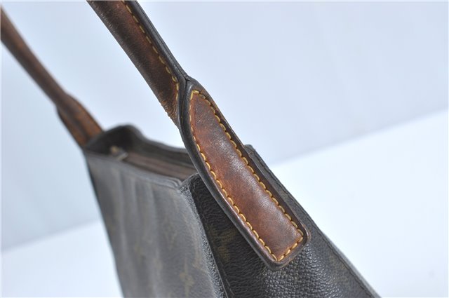 Authentic Louis Vuitton Monogram Looping MM Shoulder Tote Bag M51146 LV 8544B