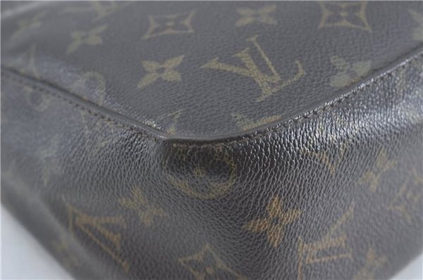 Authentic Louis Vuitton Monogram Looping MM Shoulder Tote Bag M51146 LV 8544B
