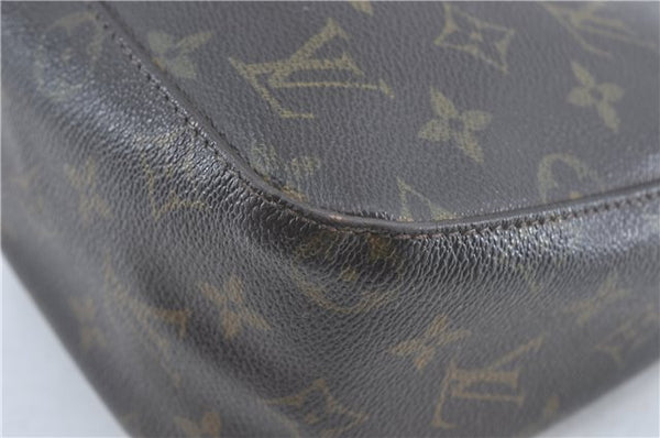 Authentic Louis Vuitton Monogram Looping MM Shoulder Tote Bag M51146 LV 8544B
