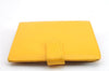 Authentic LOUIS VUITTON Epi Porte Billets Compact Wallet Yellow M63559 LV 8545C