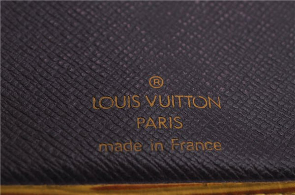 Authentic LOUIS VUITTON Epi Porte Billets Compact Wallet Yellow M63559 LV 8545C