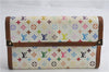 LOUIS VUITTON Monogram Multicolor Porte Tresor International M92659 Wallet 8546C