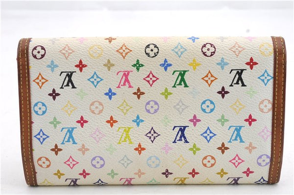 LOUIS VUITTON Monogram Multicolor Porte Tresor International M92659 Wallet 8546C